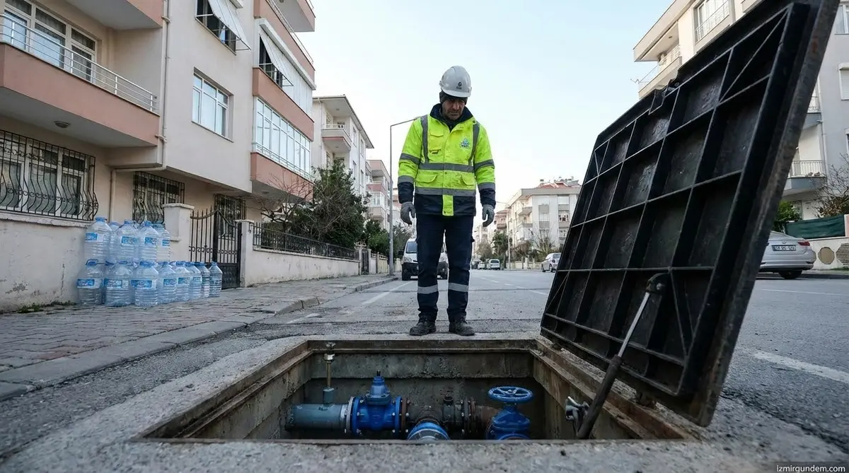 İzmir'de Su Kesintisi: 6 Ocak Etkilenen Bölgeler