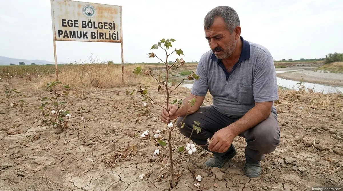 Ege Pamuğunda Rekolte Düşüşü Bekleniyor