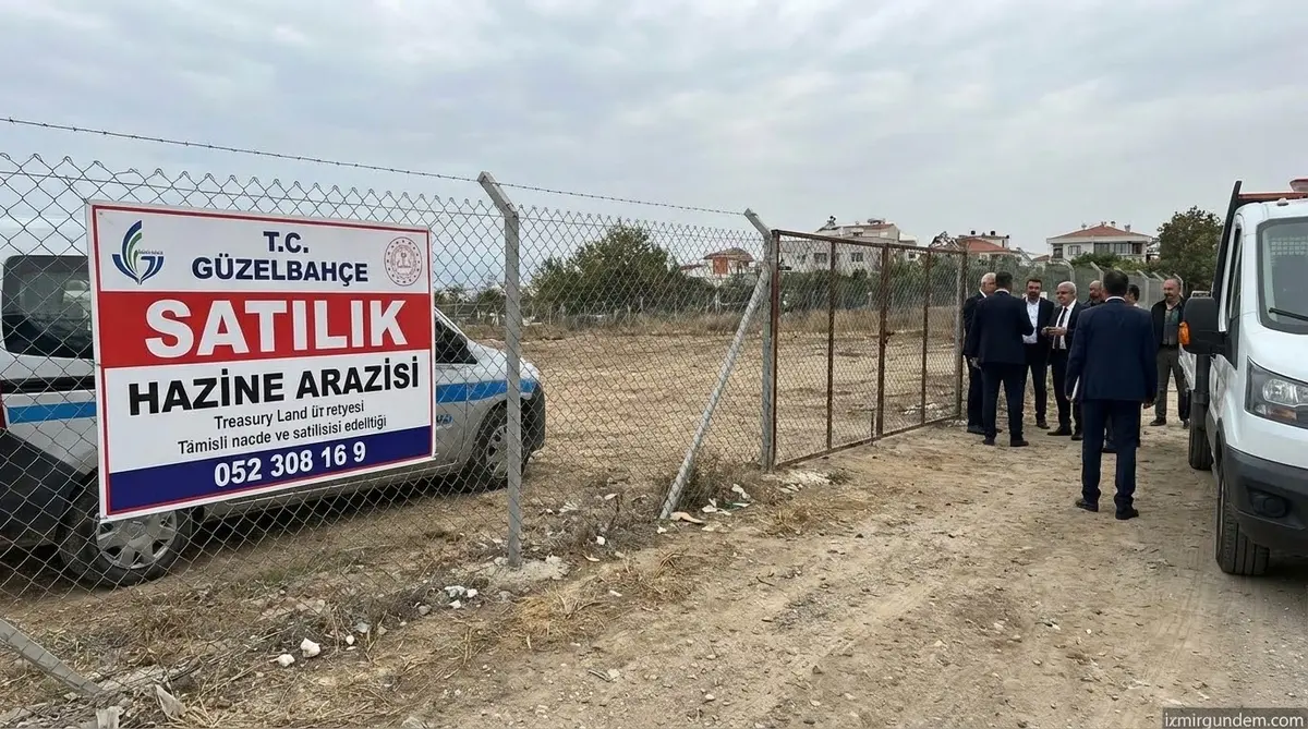 Güzelbahçe'de Hazine Arazisi Satışa Çıkıyor