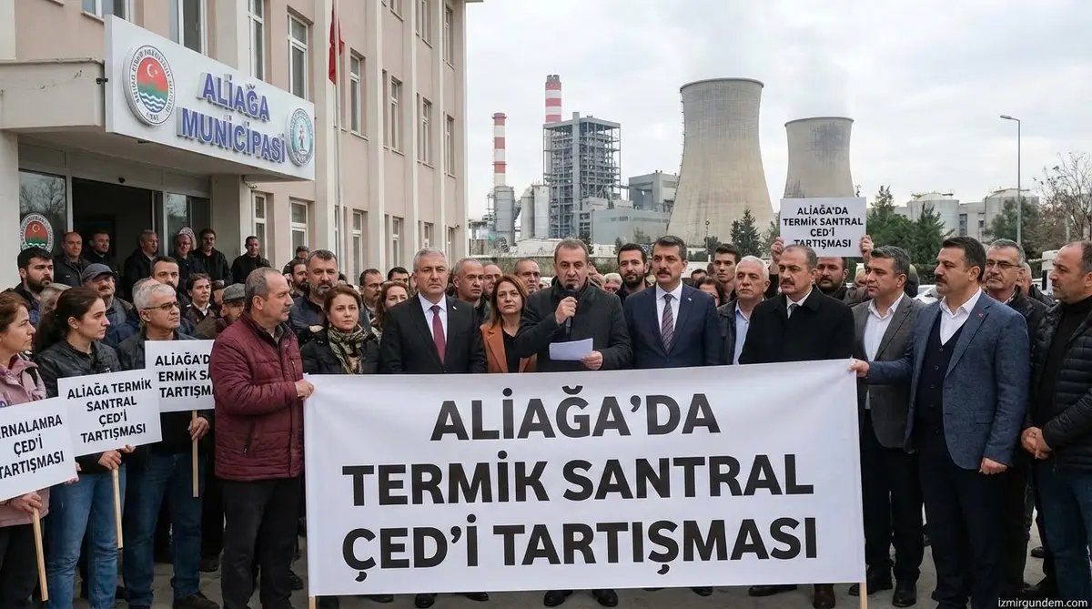 Aliağa'da Termik Santral ÇED'i Tartışması