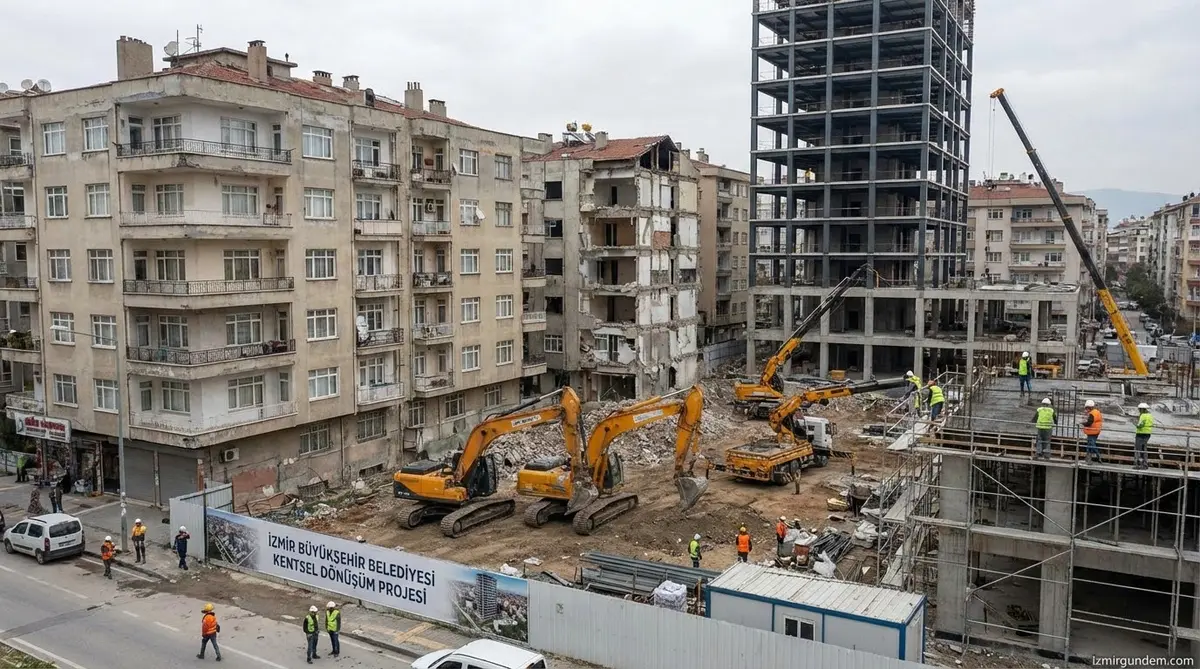 İzmir'de Kentsel Dönüşüm Hızlanıyor