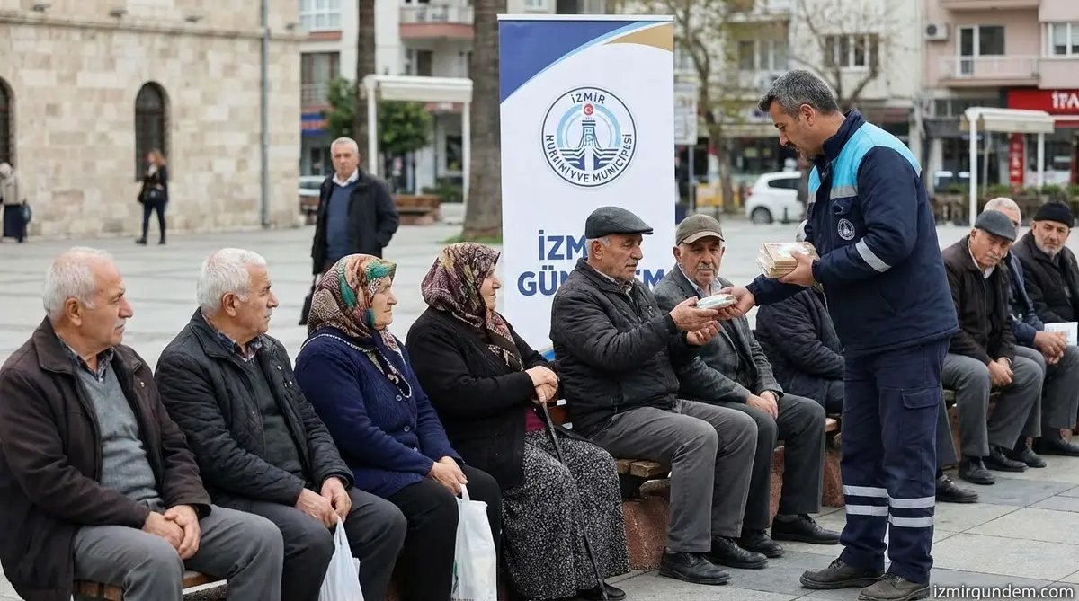 İzmir'den Emekliye Destek Artışı