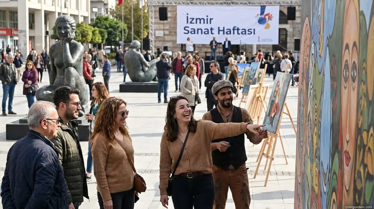 İzmir'de Sanat Haftası Coşkusu