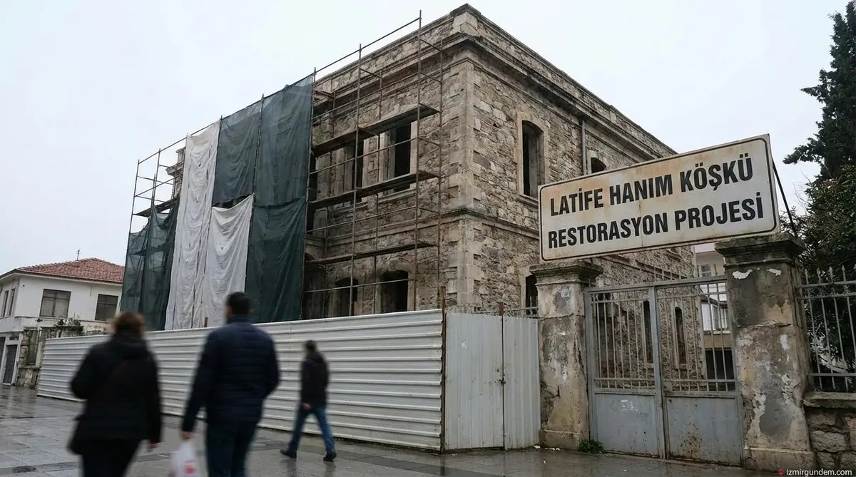 Latife Hanım Köşkü Restorasyonunda Belirsizlik