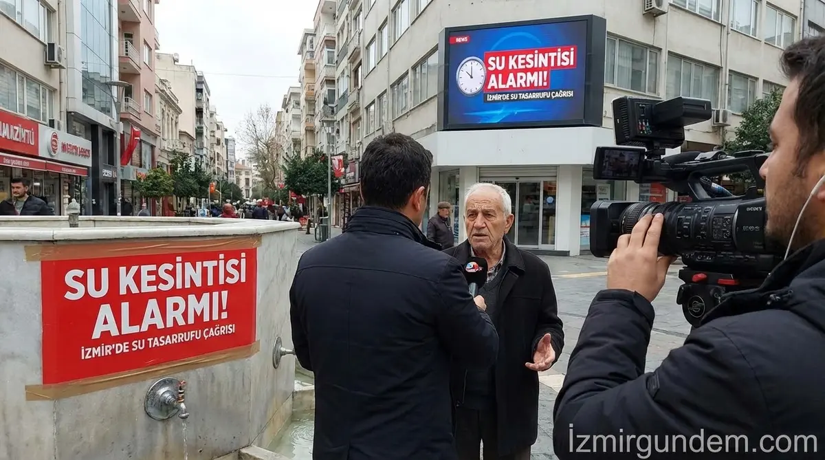 İzmir'de Su Kesintisi Alarmı!