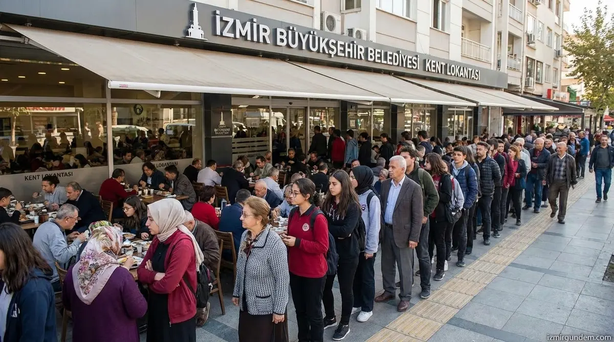 İzmir Kent Lokantaları Yoğun İlgi Görüyor