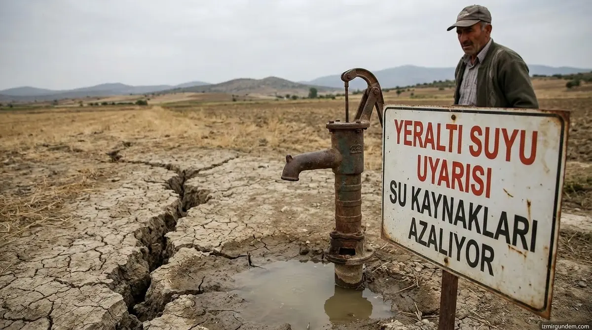 İzmir'de Yer Altı Suyu Alarmı