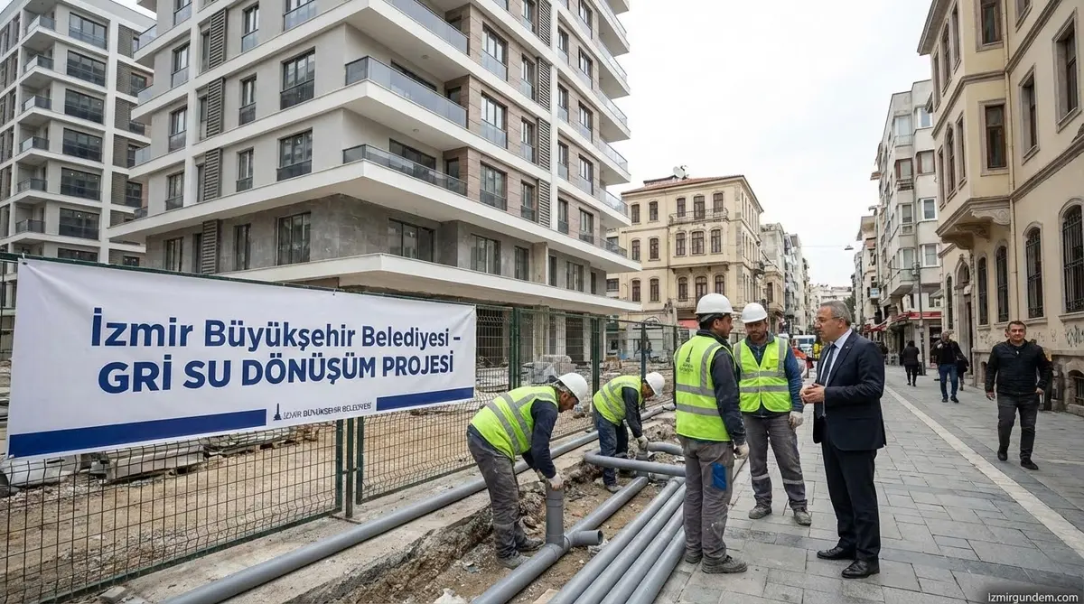 İzmir'de Gri Su Dönüşümü Zorunlu Hale Geliyor
