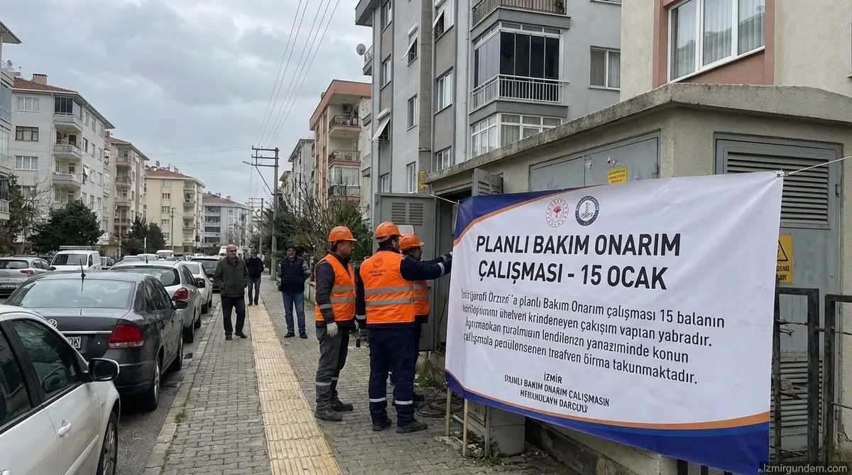 İzmir'de Planlı Elektrik Kesintileri (15 Ocak)