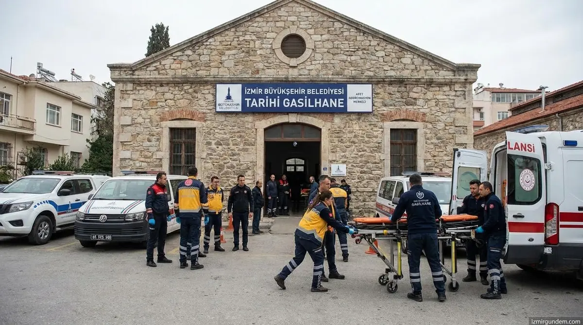 İzmir'in Tarihi Gasilhaneleri Afete Hazır