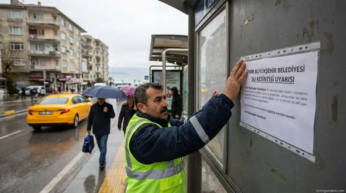 İzmir'de 3 İlçede Su Kesintisi Uyarısı