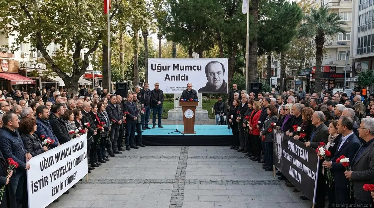 Uğur Mumcu İzmir'de Anıldı