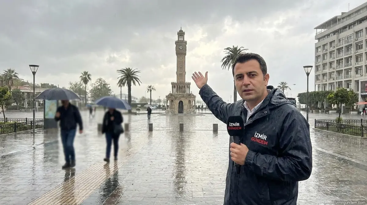 İzmir'e Sağanak Yağış Uyarısı