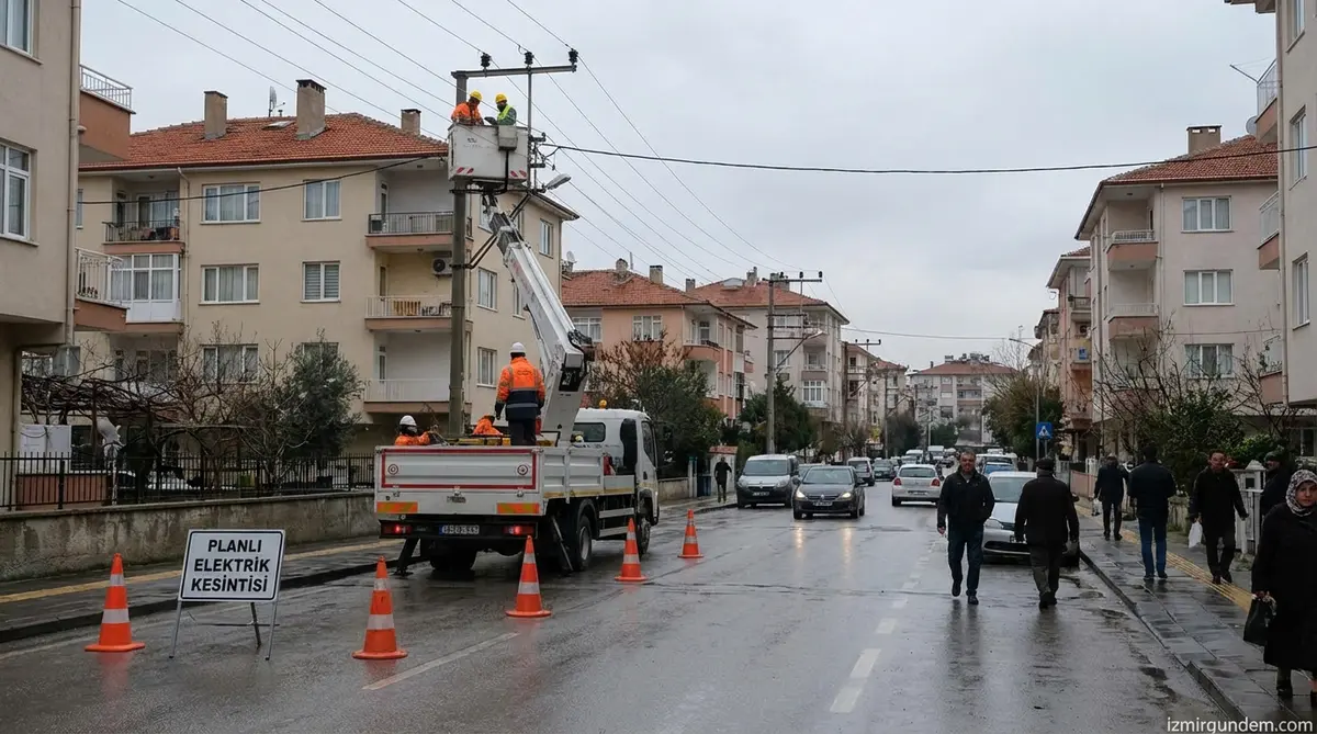 İzmir'de Planlı Elektrik Kesintileri (27 Ocak)