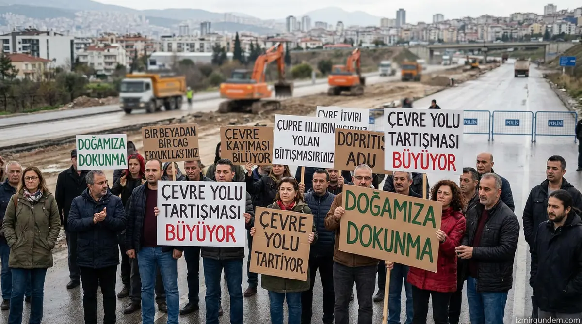 İzmir'de Çevre Yolu Tartışması Büyüyor