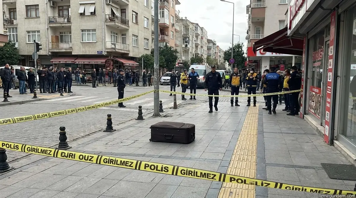 Buca'da Şüpheli Valiz Paniği