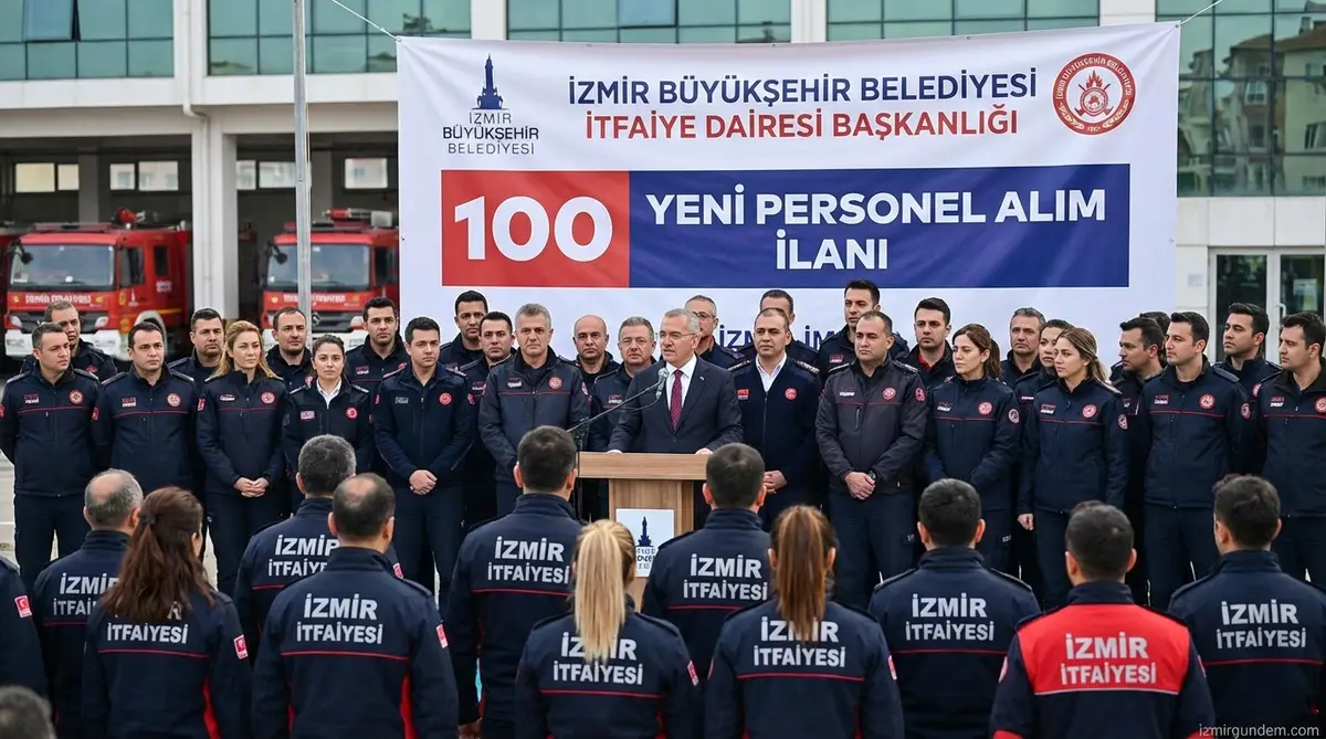 İzmir İtfaiyesi 100 Yeni Personel Alacak