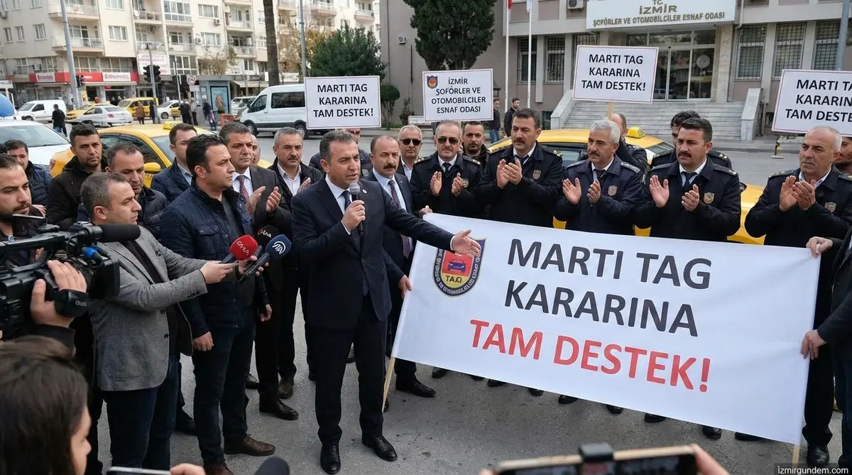 Martı TAG Kararına Şoförler Odası Desteği