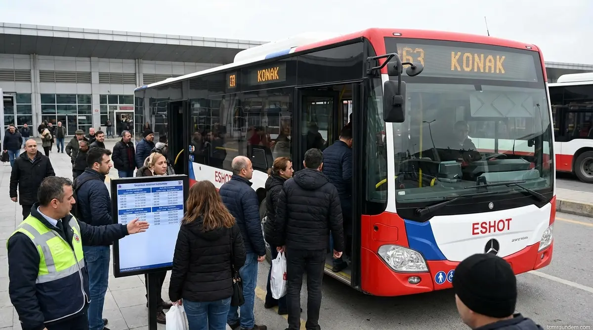 ESHOT Seferleri Yeniden Düzenlendi