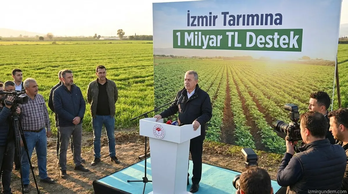 İzmir Tarımına 1 Milyar TL Destek