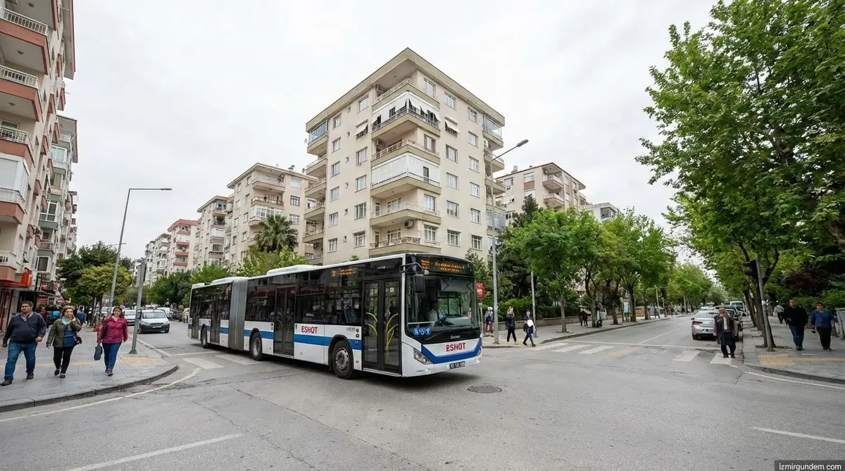 ESHOT'tan Balçova'da Hat Güzergahı Değişikliği