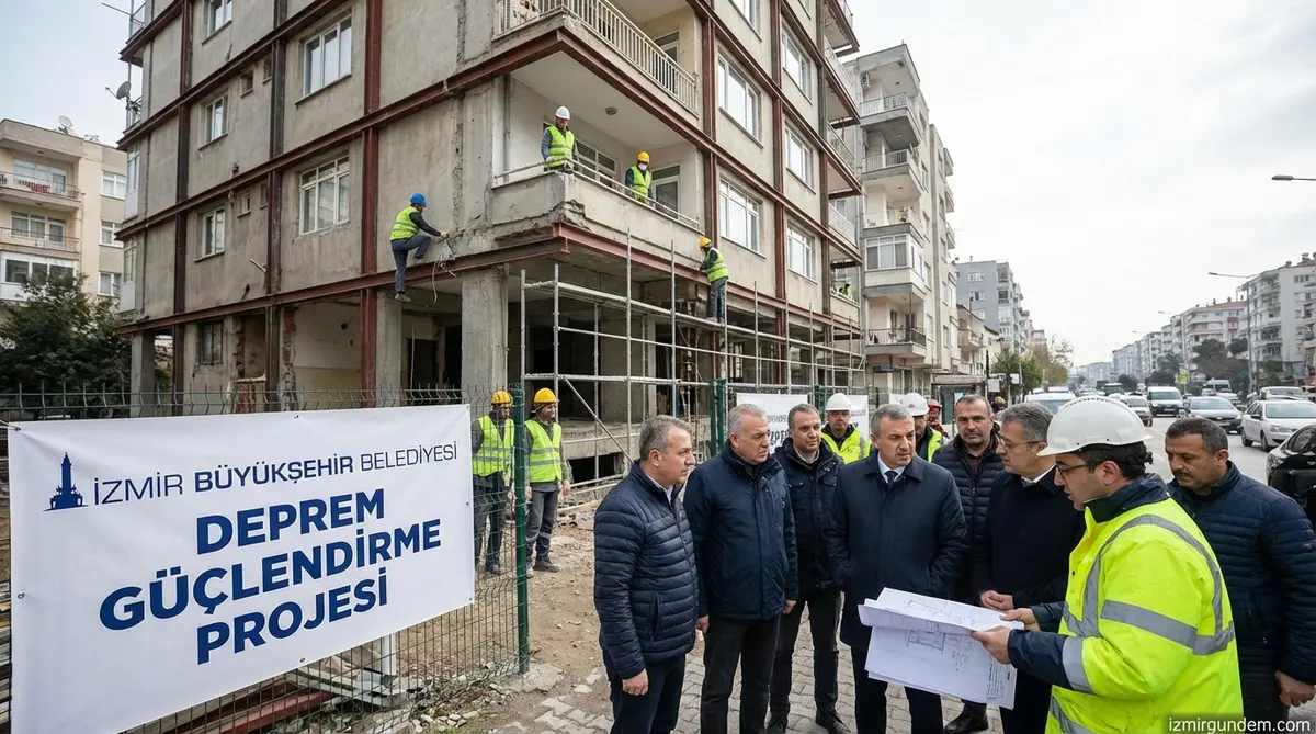 İzmir'de Deprem Hazırlık Çalışmaları Hızlandı