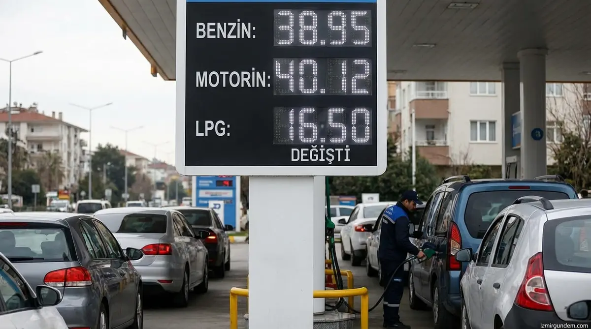 İzmir'de Akaryakıt Fiyatları Değişti