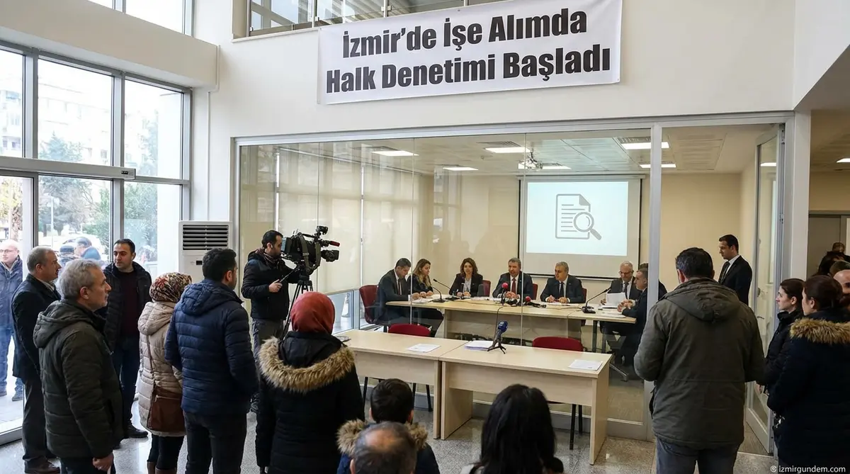 İzmir'de İşe Alımda Halk Denetimi Başladı