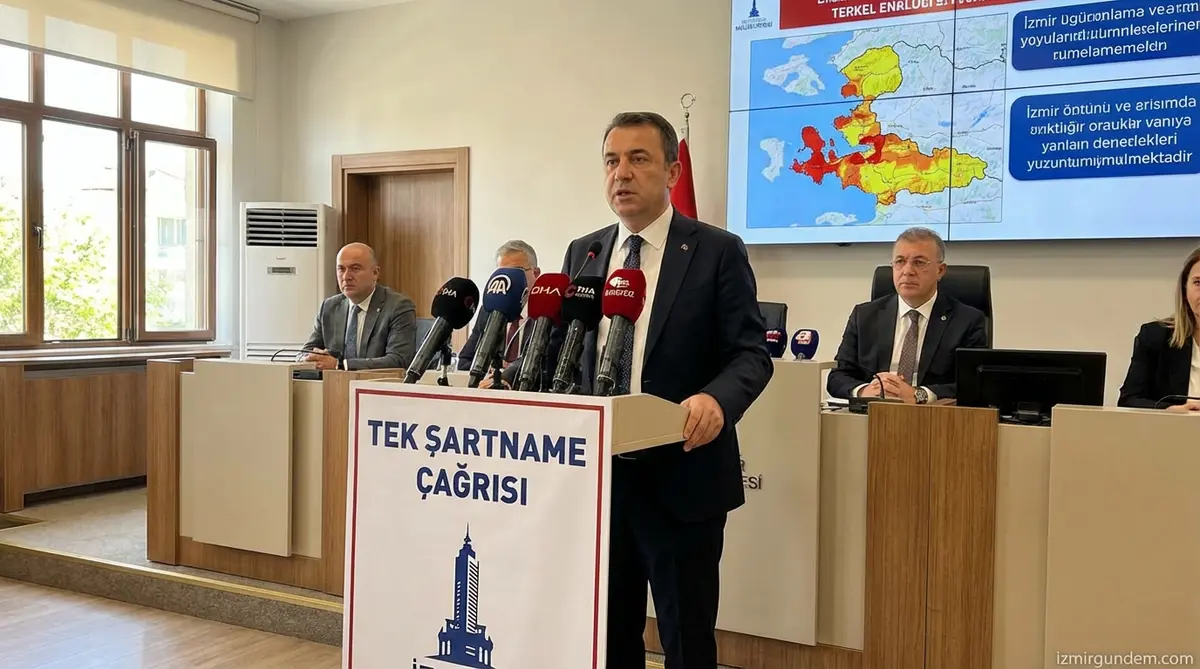 İzmir'de Deprem İçin Tek Şartname Çağrısı