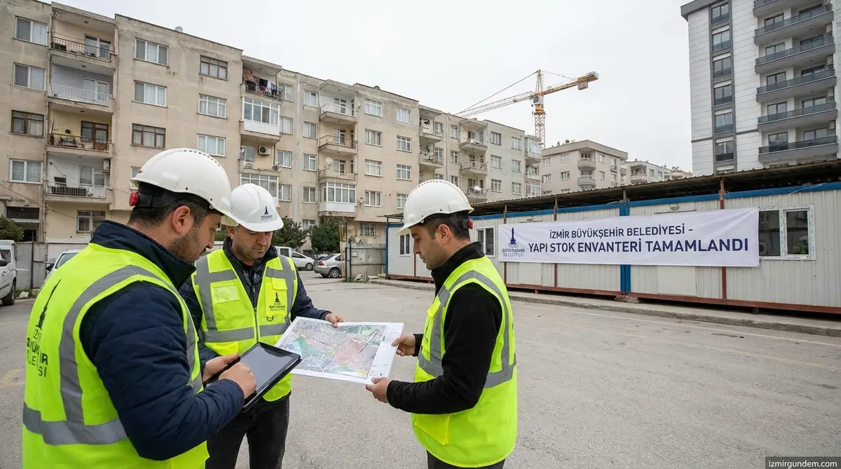 İzmir'de Yapı Stok Çalışması Tamamlandı