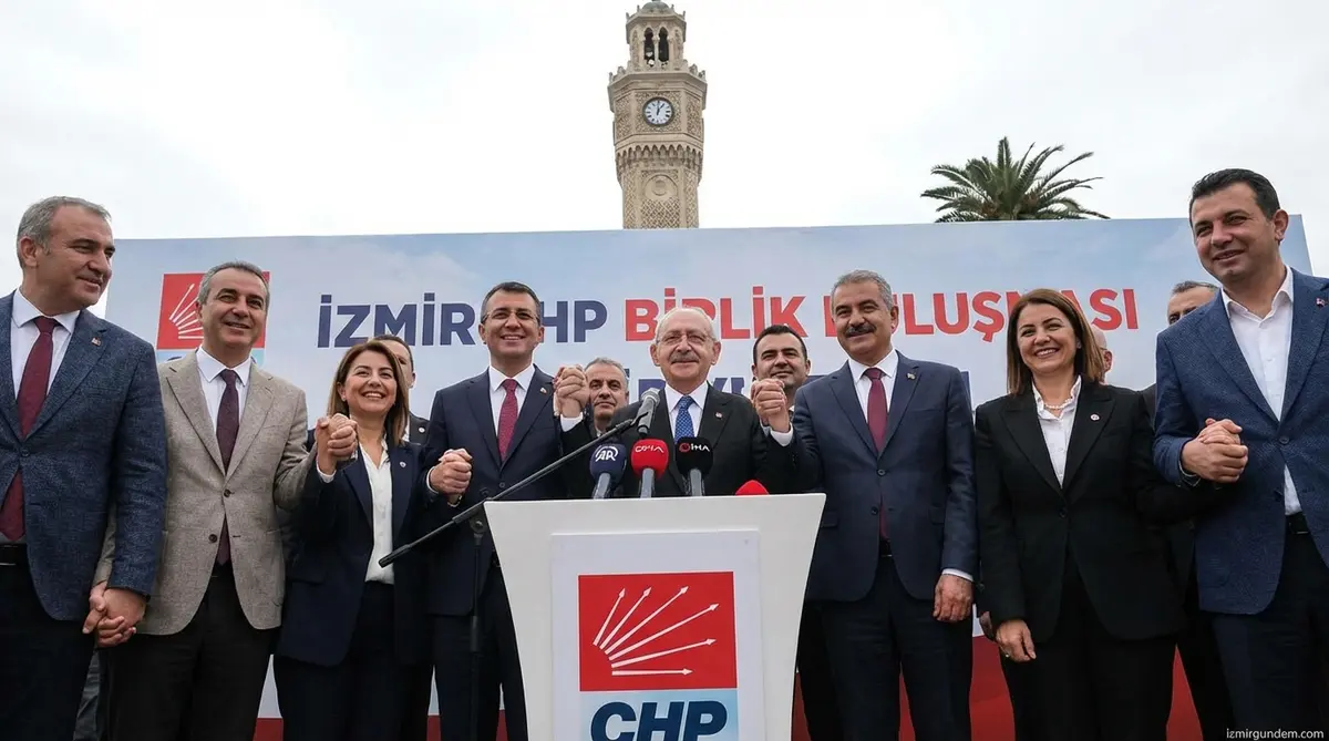 CHP İzmir'de Birlik Mesajı Verdi