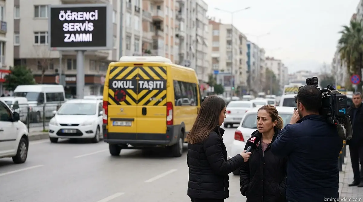 İzmir'de Öğrenci Servis Ücretlerine Zam