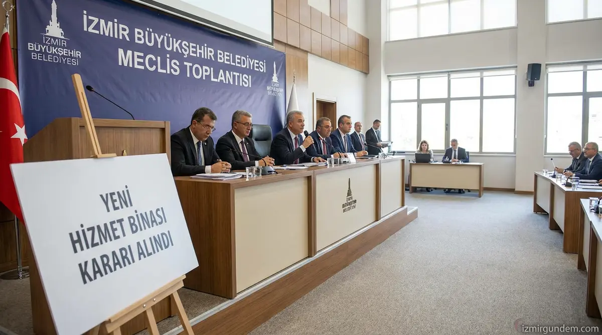 İzmir Belediyesi Yeni Hizmet Binası İçin Karar