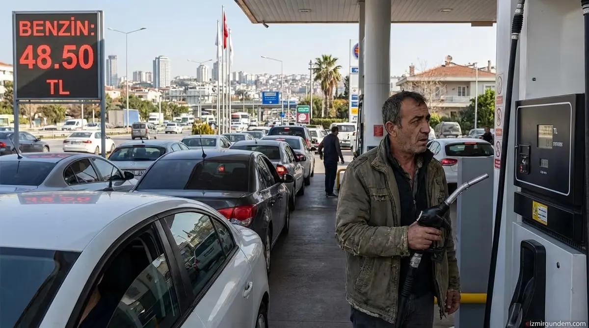 İzmir'de Benzin Fiyatları Rekor Seviyede