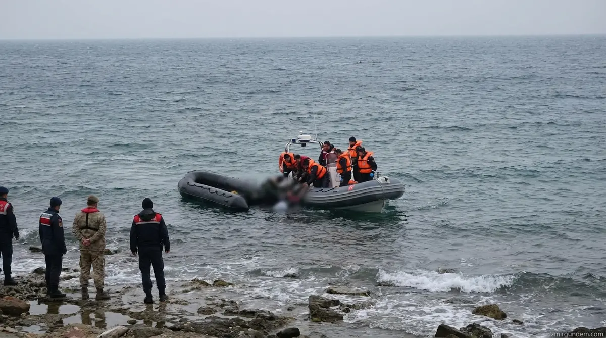 Foça'da Göçmen Botu Battı: 3 Ölü
