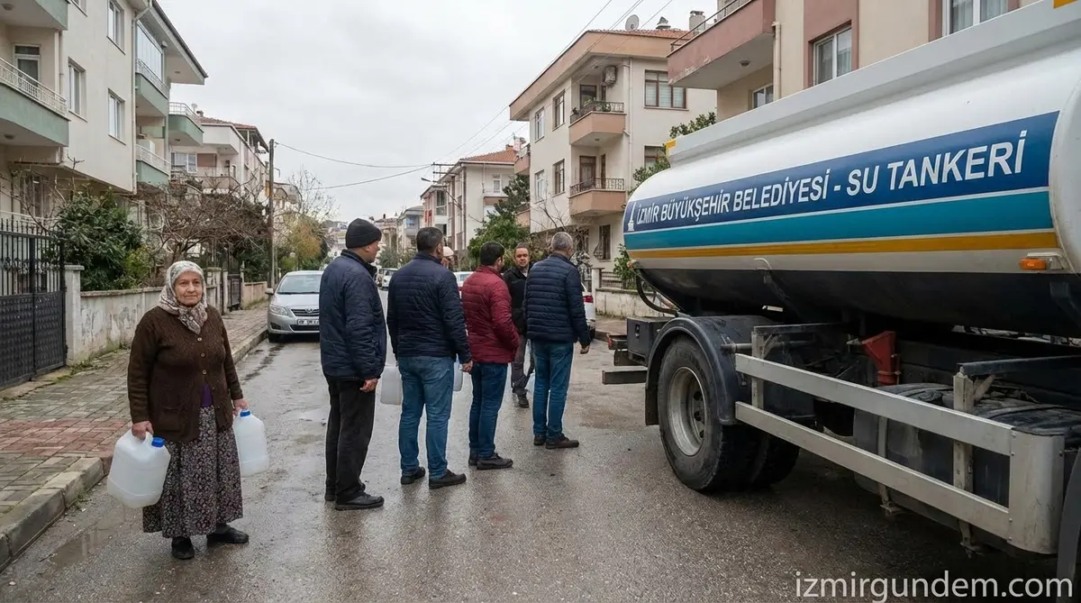 İzmir'de Su Kesintisi: Birçok İlçe Etkilendi