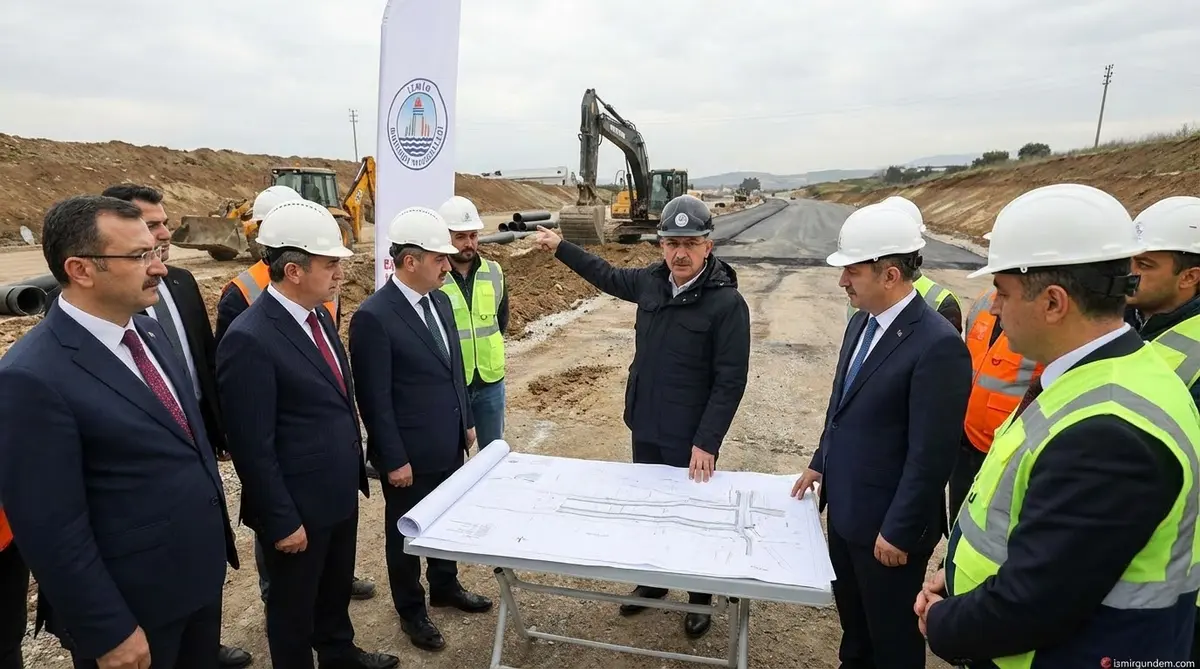 Tugay'dan Ödemiş'e Altyapı ve Yol Talimatı