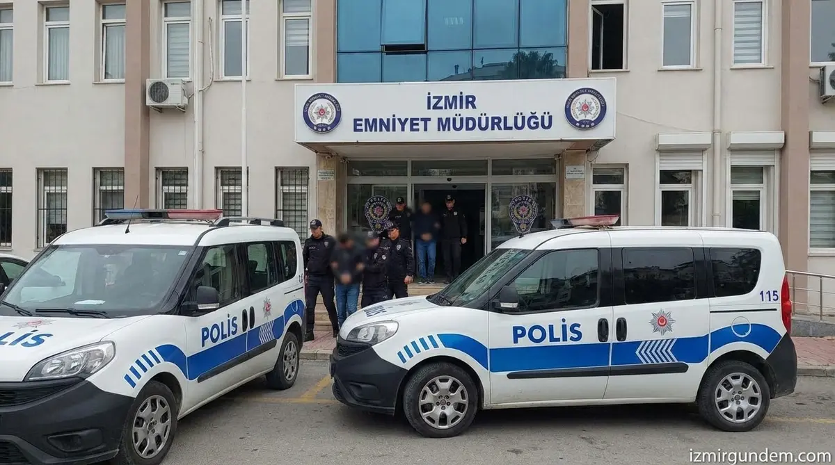 İzmir'de Firari Hükümlülere Operasyon: 5 Tutuklama