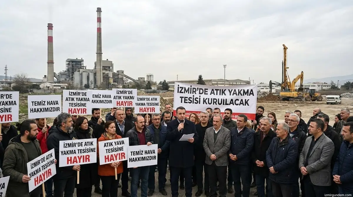 İzmir'de Atık Yakma Tesisi Kurulacak