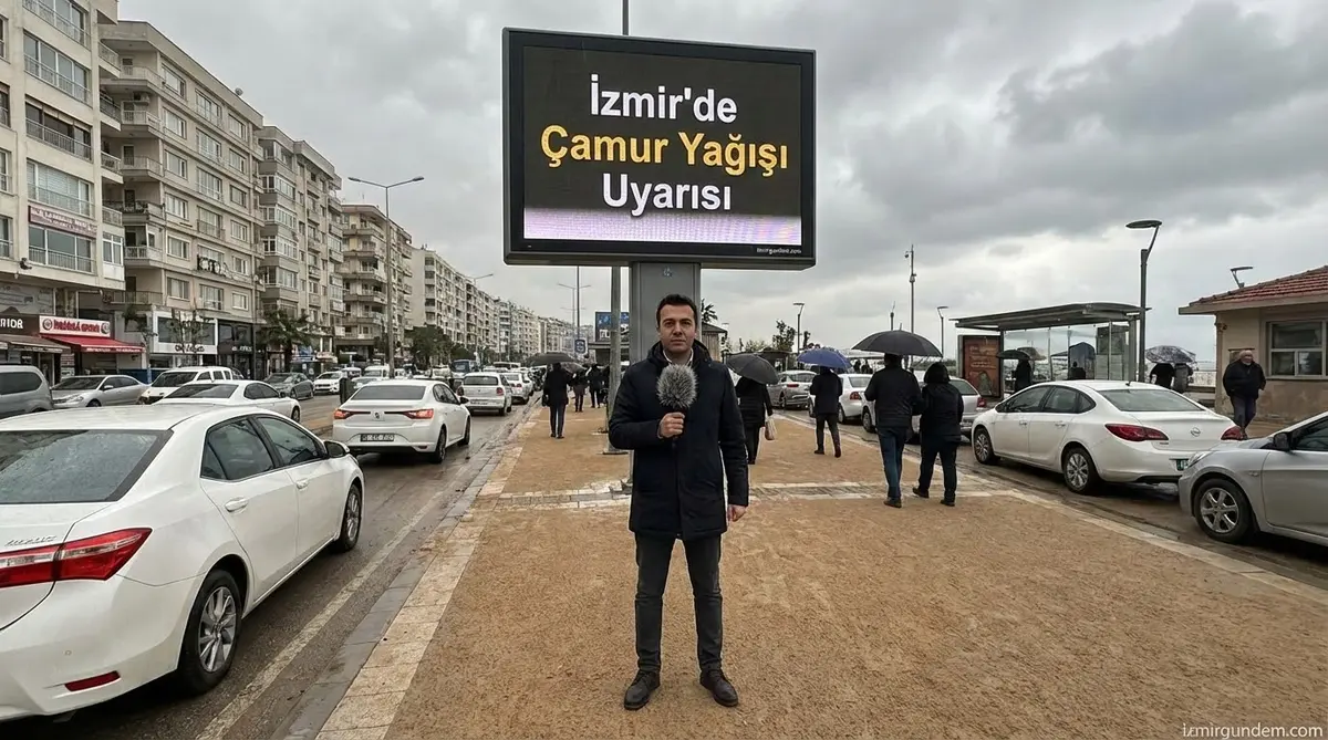 İzmir'de Çamur Yağışı Uyarısı