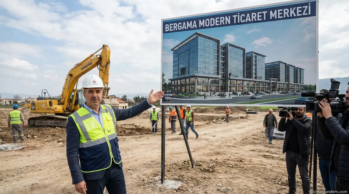 Bergama'ya Modern Ticaret Merkezi Geliyor