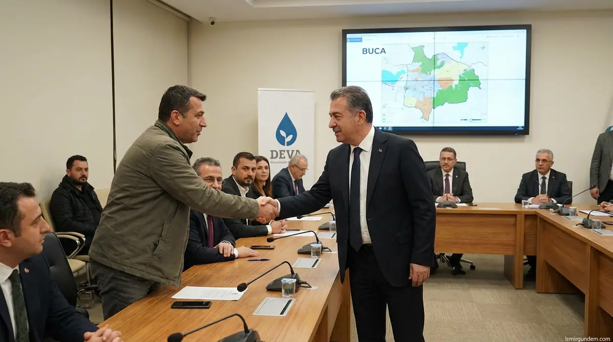 DEVA Buca ve Muhtarlar Ortak Çalışma Sözü Verdi