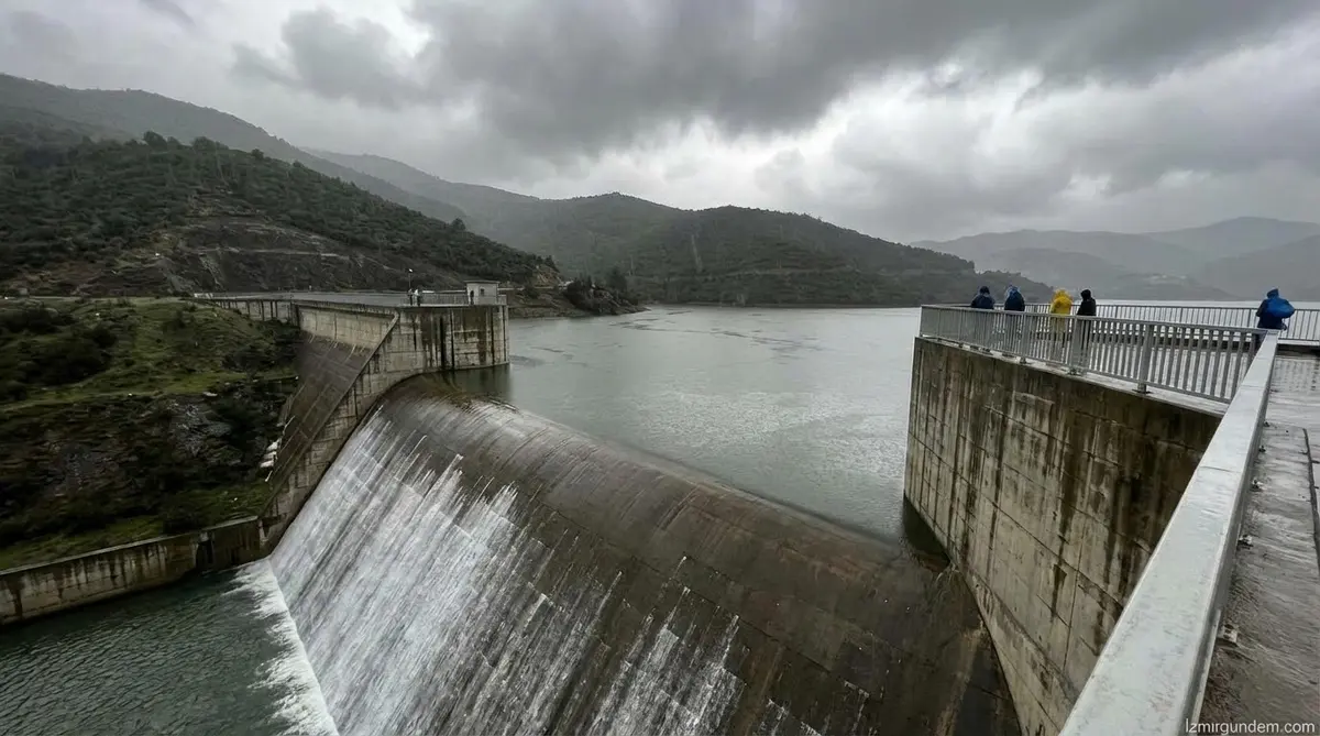 İzmir Barajları Yağmurla Doldu