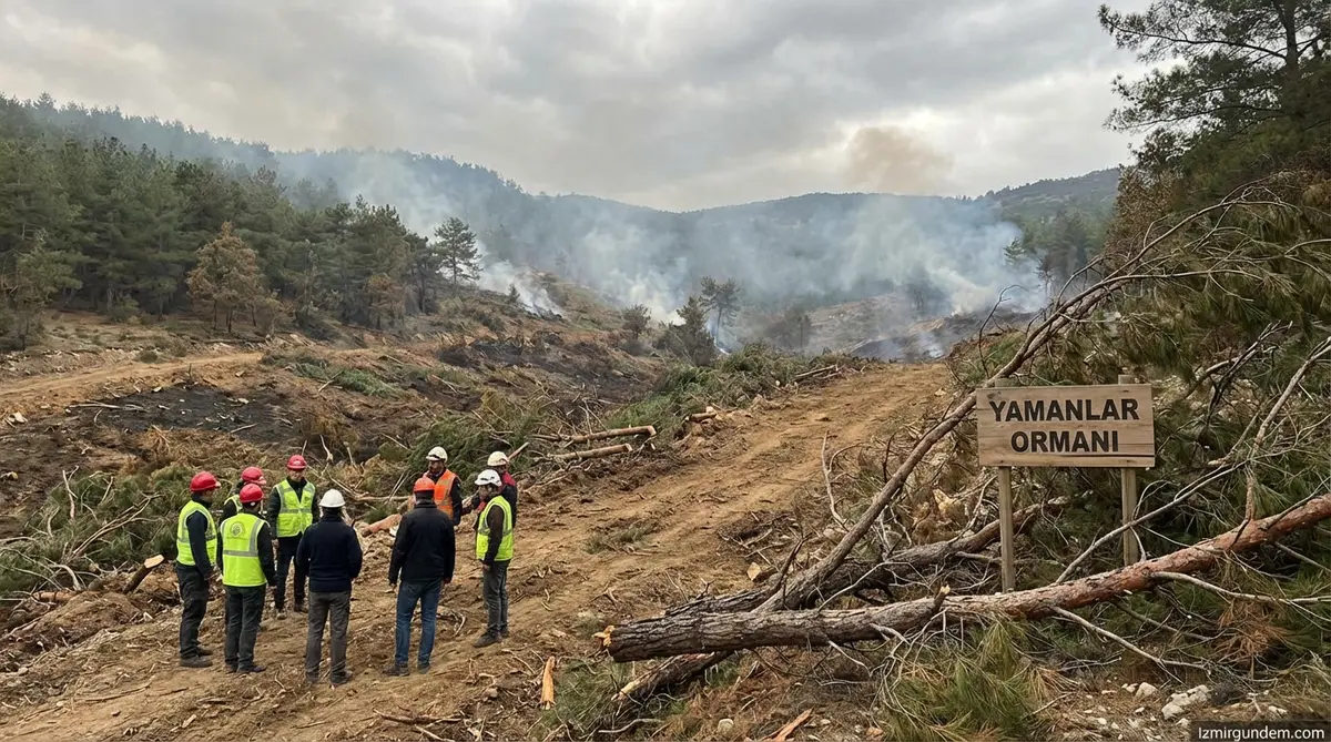Yamanlar'da Orman Katliamı İddiası