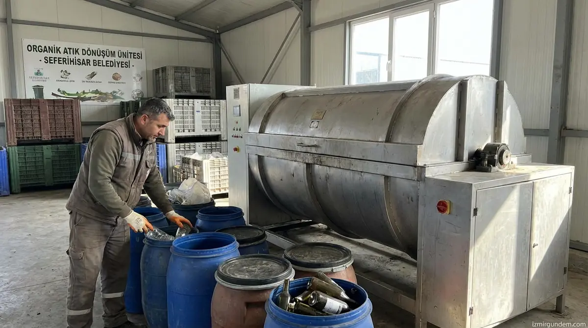 Seferihisar'dan Atık Sirke Dönüşümü