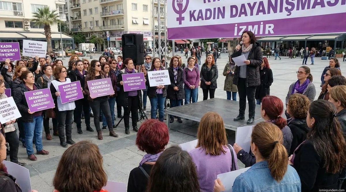 İzmir'de Kadın Dayanışması Etkinlikleri