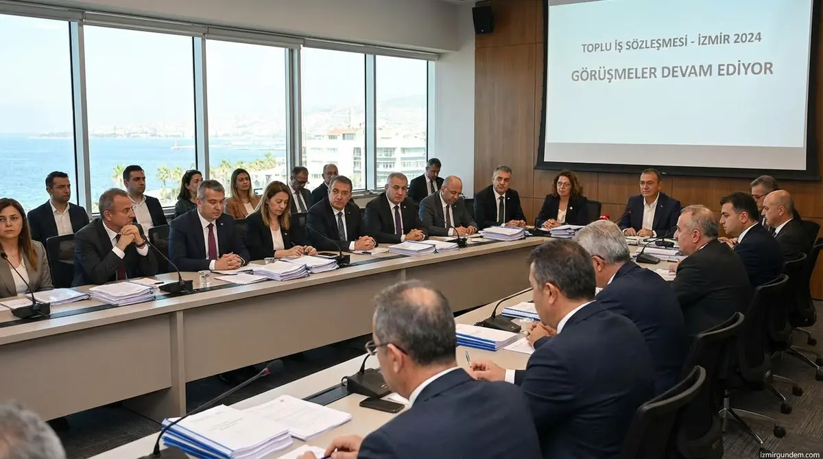 İzmir'de TİS Görüşmeleri Devam Ediyor