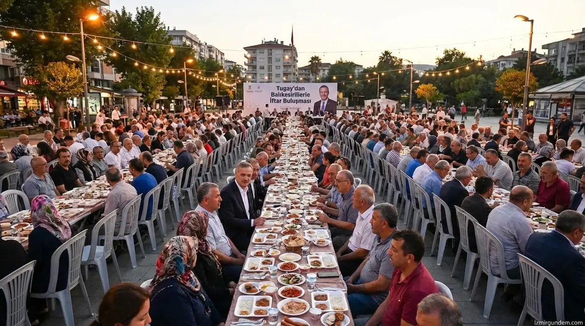 Tugay'dan Balıkesirlilerle İftar Buluşması
