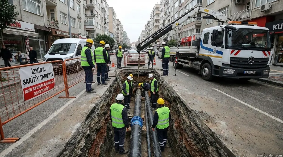 İzmir'de Su Kesintisi: Üç İlçede Planlı Çalışma
