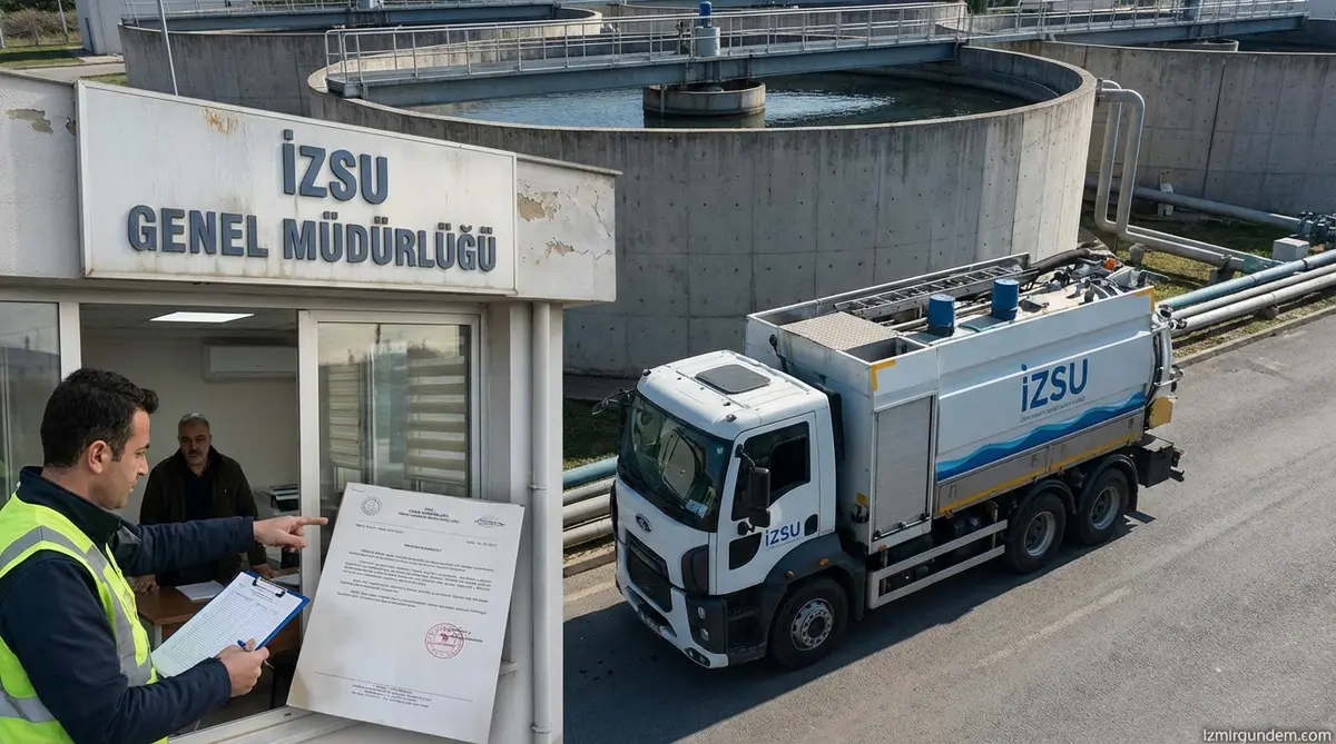 İZSU'ya Atık Su Cezası İddiası